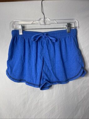 Athletech Blue Elastic Drawstring Athletic Shorts